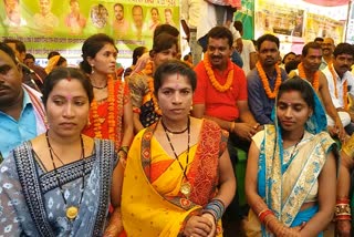 Teeja festival with strike in Raipur