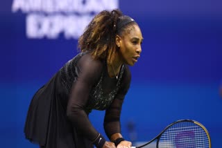 Serena's daughter, Olympia, sports beads, like Mom years ago
