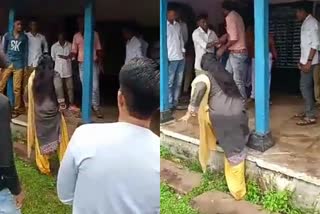 Sagar principal and teacher fight