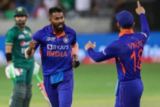 kohli and hardik  India Pakistan Match Asia Cup 2022