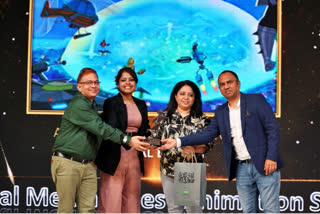 ETV BALBHARAT bags award