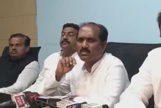 MLA Abbayya Garam against Union Minister