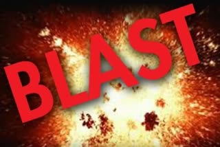नवादा में बम धमाका
