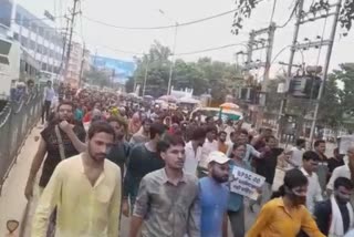 protest Etv Bharat