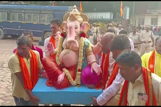 Ganesh Chaturthi festival at Hubballi Idgah maidan