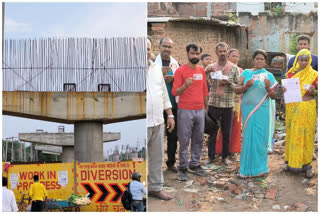 Demolition of slums in Faridabad