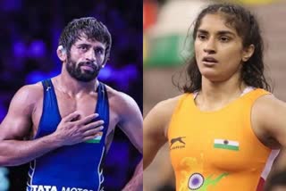 World Wrestling Championship  Bajrang Punia  Vinesh Phogat  Vinesh in Indian team for World Championship  Bajrang in Indian team for World Championship  विश्व कुश्ती चैंपियनशिप  बजरंग पूनिया  विनेश फोगाट