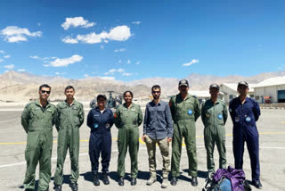 IAF rescues Israeli national from high-altitude area in Ladakh
