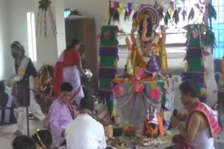 ganesh puja celebration in kendrapara