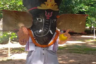 ganesh puja at forest park in bhubaneswar