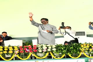 CM Hemant Soren visit Raipur