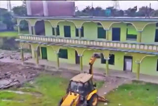 Madrasa in Assam demolished over suspected terror links, third such structure razed