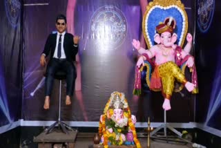 Puneeth Rajkumar Murthy in Ankola ganeshotsava celebration