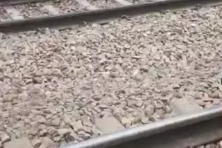 youth dies hit by train delhi