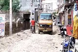 Mukundpur Roads damaged since 15 years Delhi