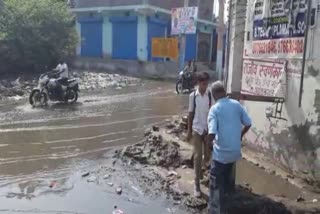 sewerage overflow in faridabad