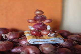 Farmer from Nashik made a unique Ganpati idol with onions