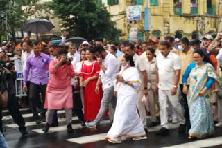 Mamata Banerjee takes out rally thanking UNESCO