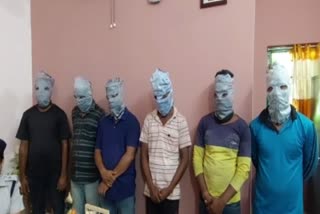 Rasagobindapur police arrested looters in mayurbhanj