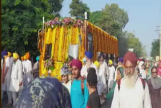 'Nagar Kirtan' leaves from Sultanpur Lodhi to Batala to celebrate Baba Nanak's wedding anniversary