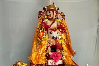 LORD GANESHA IDOL BROUGHT OUT FROM THANA FOR PRISONERS WORSHIP IN NALANDA