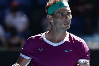 RAFAL NADAL BLOODIED BY OWN RACKET