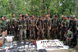 Two killed including female Naxalites in encounter in Kuchai