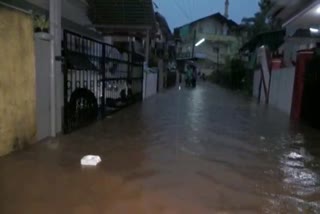 madikeri rain leads to problem