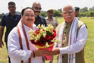 JP Nadda Haryana visit