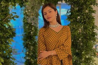 Rubina Dilaik ganesh chaturathi 2022