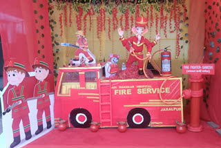 Firefighter Ganesh become attraction of people