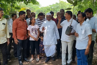 Anna Hazare Visit Aurangabad In Maharashtra