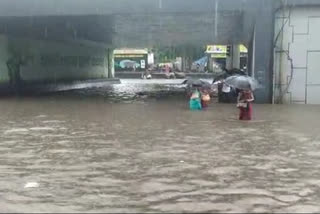 Heavy rain in Mumbai