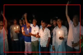 People protest against electricity department in Bongaigaon