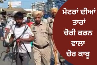 Baghapurana residents caught thief stealing motor wire video went viral