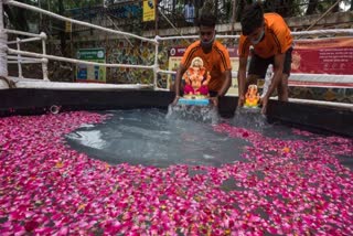 Ganesha Immersion in Mumbai