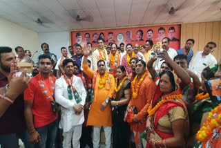 Congress worker join bjp