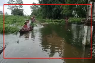 Artificial floods at Jonai