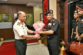 Indian Army chief calls on Nepal's Chief of the Army Staff