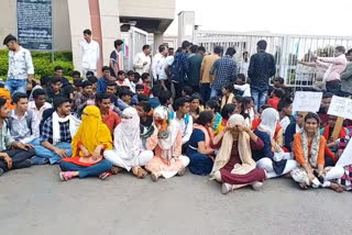 Gwalior Agricultural University Student Protest