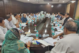 Himachal Congress State Election Committee meeting