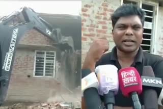 administration demolished church  Melaghat Village  encroachment on government land  Church under construction on government land  encroaching government land  uttarakhand governement demolishes church  പള്ളി പൊളിച്ചുനീക്കി  സർക്കാർ ഭൂമിയിൽ മലയാളി പണിത പള്ളി പൊളിച്ചുനീക്കി  ഉത്തരാഖണ്ഡ് ഭരണകൂടം  ഇന്ത്യ നേപ്പാൾ അതിർത്തി ഖത്തീമ  uttarakhand govt  uttarakhand  uttarakhand govt demolishes church