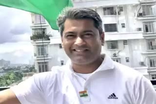 newly-elected-aiff-president-kalyan-chaubey-reached-kolkata
