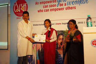 Scholarship for underprivileged girl students on Teachers Day 2022