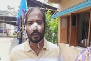 TMC Leader Beaten for protesting loud music played in South Dumdum