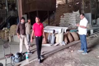 Food Department raid in Surajpur