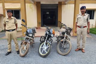 Bike thief arrested in Jagdalpur