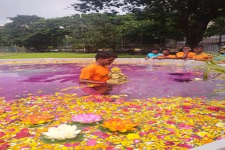 Immersion of  Gauri Ganapati