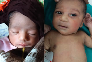 Negligence of Jaipur hospital, two newborns waiting for their real parents