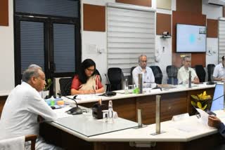 CM Gehlot law and order review Meeting